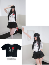 アイラブヴィンテージ半袖ニット Tシャツ