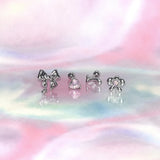 [SET] Sweet Melody Ribbon Piercing