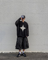 ルーマカーゴ バミューダデニムパンツ