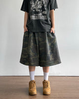 Leo Camo Bermuda Sweatpants