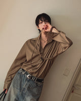 Venice バックルベルトシャツ