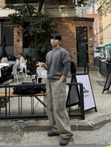 Mata stone washing cargo pants