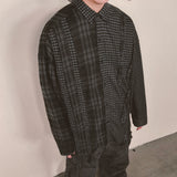 double check deconstructed shirt_black