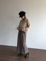 Ribbed Fine Wool Socks (4color)