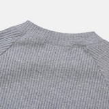 LMN サイドボタンマッスルフィット半袖ニット (3 colors)