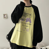 Zeta Raglan Sweatshirt T-shirt (4 colors) H&L