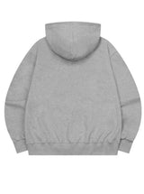 ワディアップリケロゴフードジップアップユニセックス (2Color)