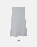 OM Sweat Peach Warm Maxi Skirt (3color)