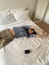 ツーピンタックワイドパンツ (3C)