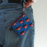 Find Me pattern keyring pouch(mini)