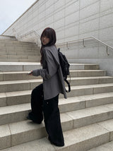 Latter Cargo String Wide Pants