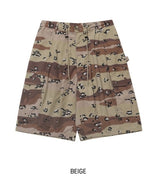 Lip cargo stopper Bermuda pants