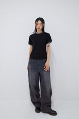 BPT Symbol Logo Ringer Tee Black