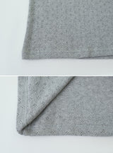 [SHOPPERMADE] アイレットスリムショートスリーブTシャツ (4color)