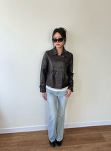 soft bootcut denim pants