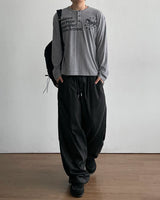 Root Ribbed Knit Long Sleeve