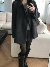 Innerf Wool Half Coat (3 colors)
