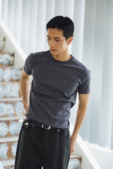 クールカーブハーフTシャツ(Charcoal)