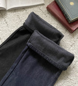 Corgette Brushed Span Bootcut Denim Pants