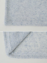 See-through Boat Neck Linen Knit (6color)