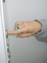 [925silver] Twinny ring