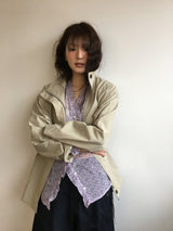 ファンブルームシャーリングブラウス (2color)