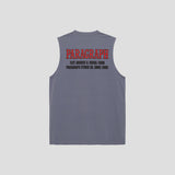 DISTORTED ARCH LOGO SLEEVELESS
