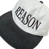 リーズン ウォッシュド キャップ (WHITE, GRAY)