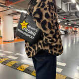 People Slogan Tote Bag