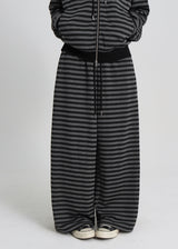 [B-BASIC] Stripe Banding Pants