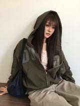 YWD DUGY フーディージップアップ