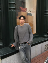 No.1858 P stripe T (3color)