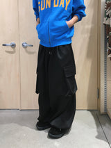 Float Big Pocket Pintuck Cargo Sweatpants 2C
