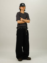 IN Hook Slub Muscle Fit 1/2 T