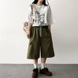 ティニ レタリング オーバーサイズフィット ショートスリーブ Tシャツ