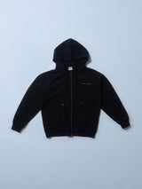 eureka 2-Way Zip-Up Hoodie-black