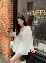 #YP Stripe Loose Fit Shirt (3color)