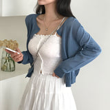 [MADE] Even, see-through long-sleeved cardigan