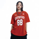88 Football Short Sleeve T-Shirt - RED