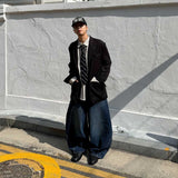 Real Big Balloon Snap Denim Pants