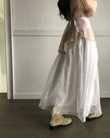 atine pearl - satin light long sk