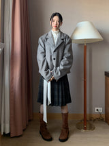  WOOL CROP BLAZER