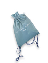 Reverse Logo Gym Sack / Dusty Blue
