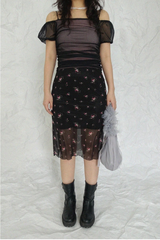 CHIFFON SHIRRING BAG (4COLORS!)