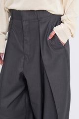 Adele V-tuck Wide Slacks