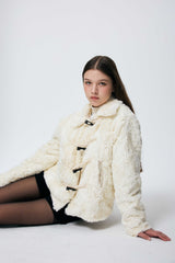 COZY FUR JACKET / WHITE
