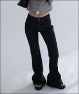 Pedit nonfade raw denim pants