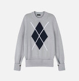 No.1493 D roll-up button KNIT (3color)