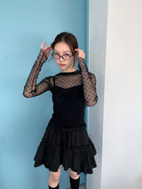 DOT SEE-THROUGH T-SHIRTS