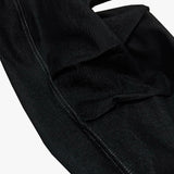 reverse Terry Pocket Denim Pants_black